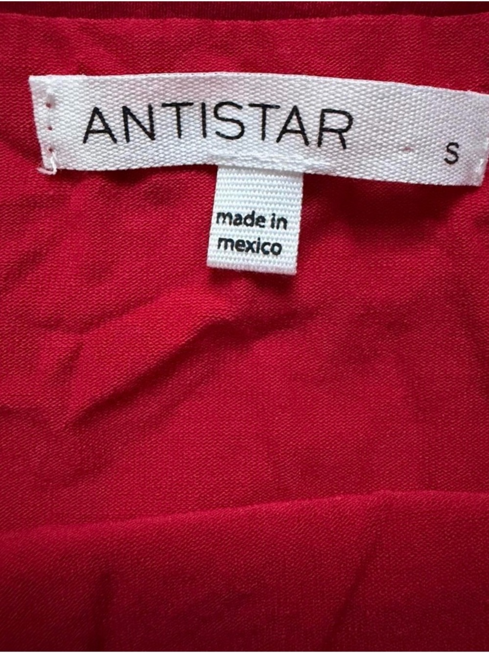 Antistar Red Tube Top - Picture 2 of 2